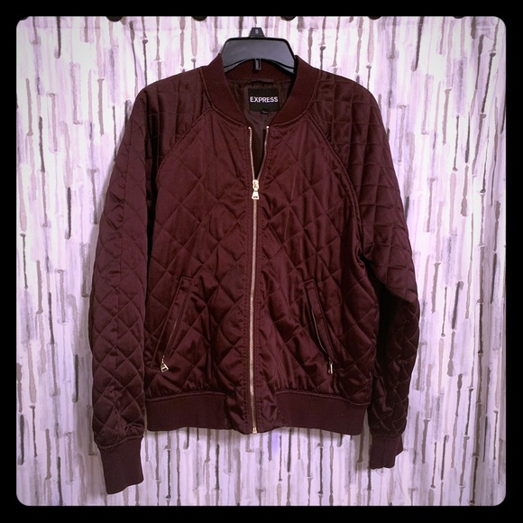 Express Jackets & Blazers - Express lightweight quilted jacket size L
